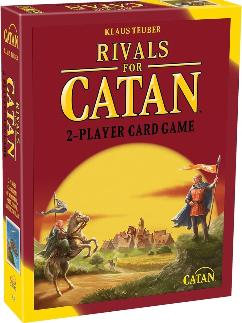 CATAN Rivals for CATAN Card Game - Build, Trade and Conquer! Strategy Game